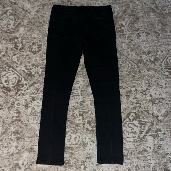 Black jeans 36” long size 14 with pockets Denim style. Long tall sally brand - Picture 2 of 5